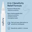 Auraglow Sensitivity Relief Gel — back view