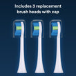 Auraglow Sonus Brush Heads 3-Pack — side view