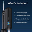 Auraglow Sonus Electric Toothbrush — in-use view