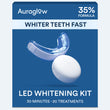Auraglow complete led whitening kit box